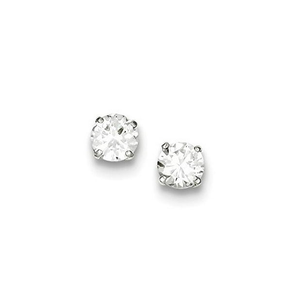 .925 Sterling Silver 9 MM CZ Open Double Heart Post Stud Earrings .925 Sterling Silver 9 MM CZ Open Double Heart Post Stud Earrings